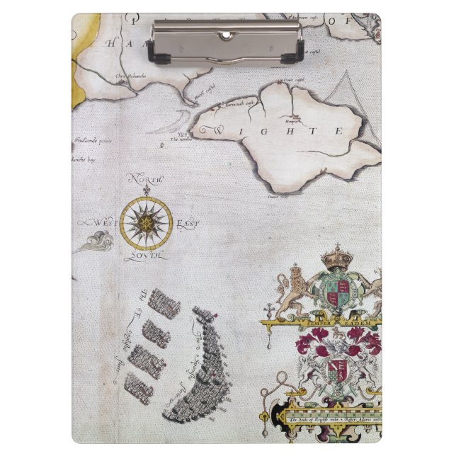 SPANISH ARMADA, 1588 2 CLIPBOARD (Front)
