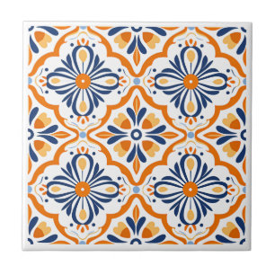 Spanish Azulejos style ceramic tiles