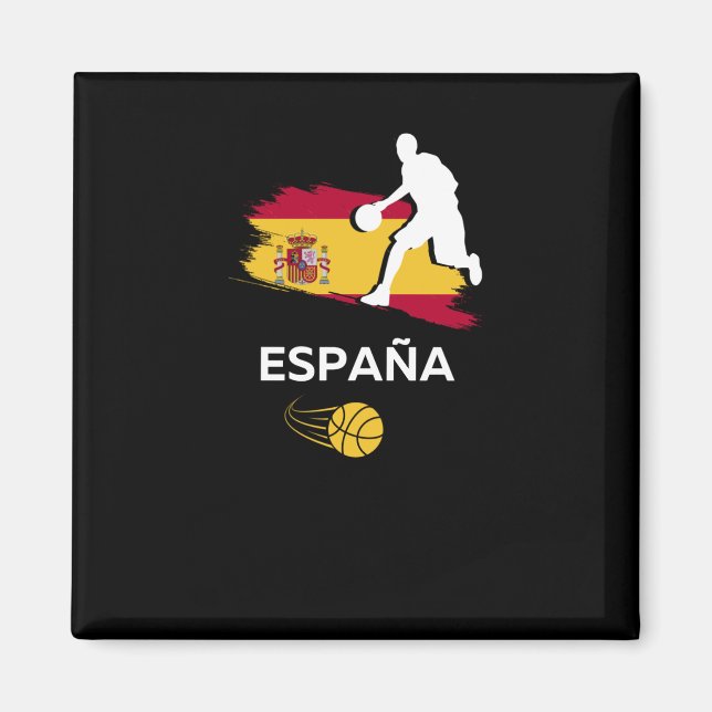 Spanish Basketball  Magnet (Front)