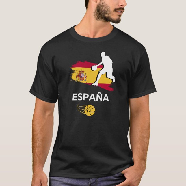 Spanish Basketball  T-Shirt (Front)