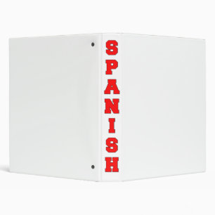 Spanish Binder