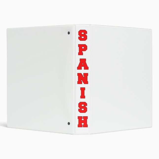 Spanish Binder (Background)