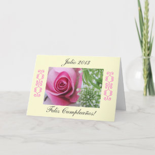Spanish: Birthday/Cumpleaños Card