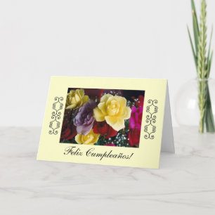 Spanish: Birthday/Cumpleaños Card