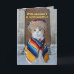 Spanish Birthday for Husband (or Boyfriend) Card<br><div class="desc">A birthday card in Spanish for husband. Reference: TranslateGoogle.com. Missy is on the inside as the esposa. You can change the text. Get your translation and then just copy and paste. Now the outside says "¡Feliz Cumpleaños a mi maravilloso esposo! (Happy Birthday to my wonderful husband!) Inside "¡De su esposa!...</div>