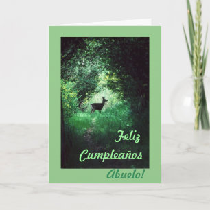 Spanish: Birthday Grandpa/Grandpa's b-day Card