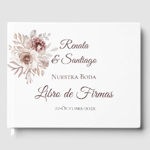 Spanish Boho Wedding Guest Book