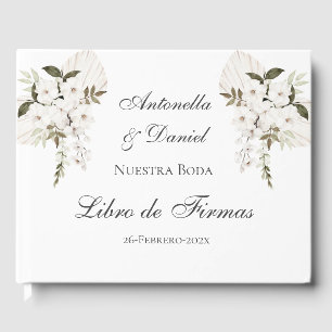 Spanish Boho Wedding Guest Book