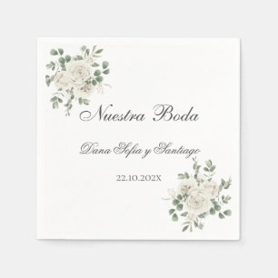 Spanish Boho Wedding Napkin