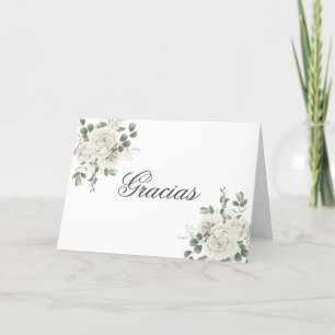 Spanish Boho Wedding Thank You Card