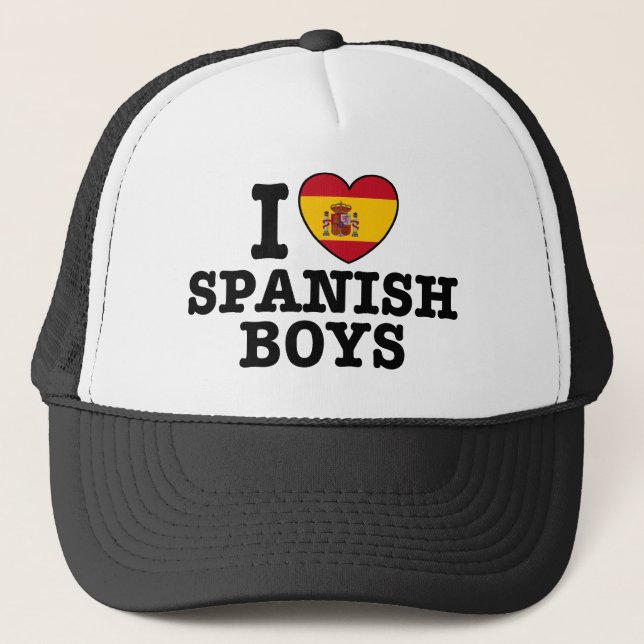 Spanish Boys Trucker Hat (Front)