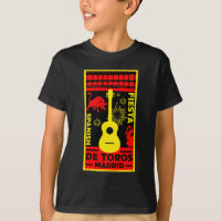 Spanish Bull Fight Corrida De Toros T-Shirt