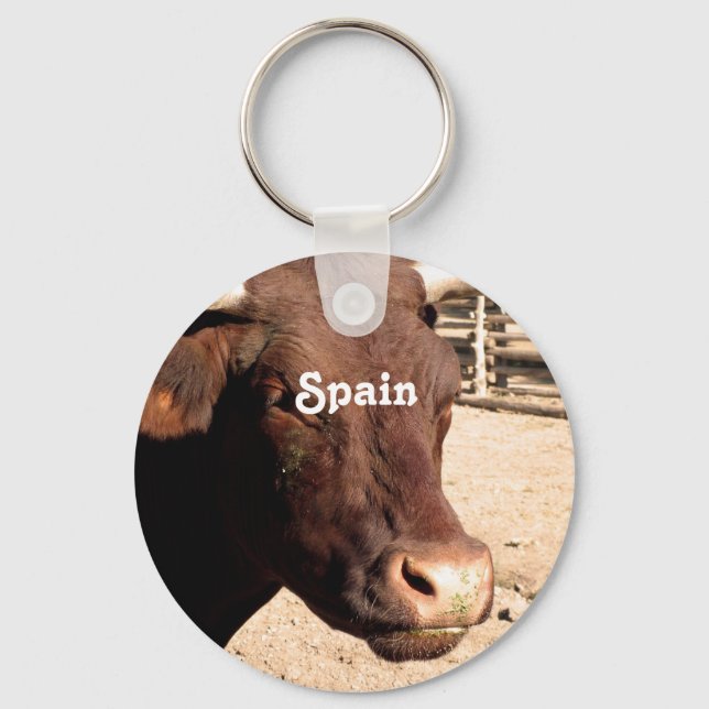 Spanish Bull Keychain (Front)