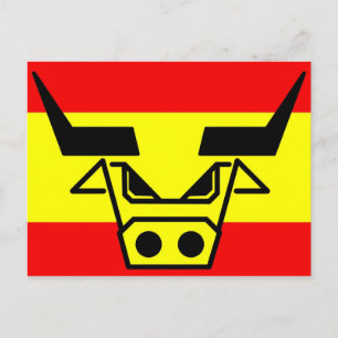 Spanish Bull Postcard