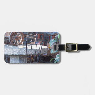 Spanish Cactus Still Life Luggage Tag