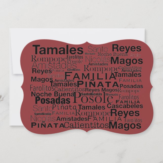 Spanish Christmas Card (Front)