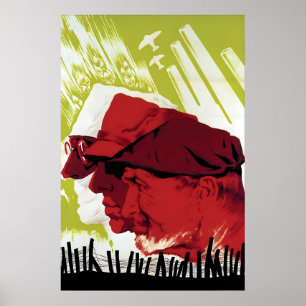 Spanish Civil War Poster Free our prisoners