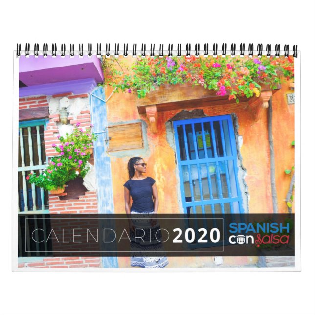 Spanish Con Salsa 2020 Calendar - En Español (Cover)