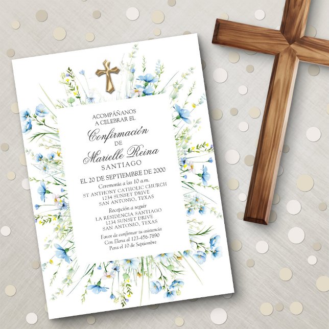 Spanish Confirmation Invitation (Creator Uploaded)