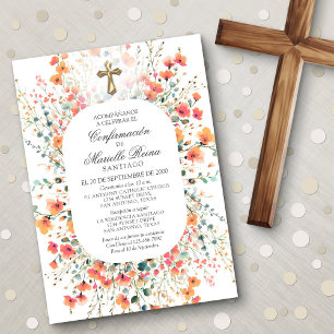 Spanish Confirmation Invitation
