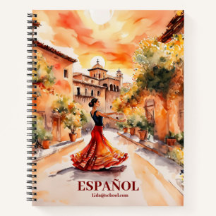 Spanish Culture Spiral Notebook
