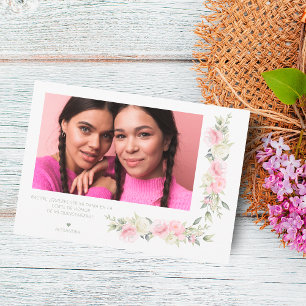 Spanish Dama Proposal Pink Shades Flowers Photo