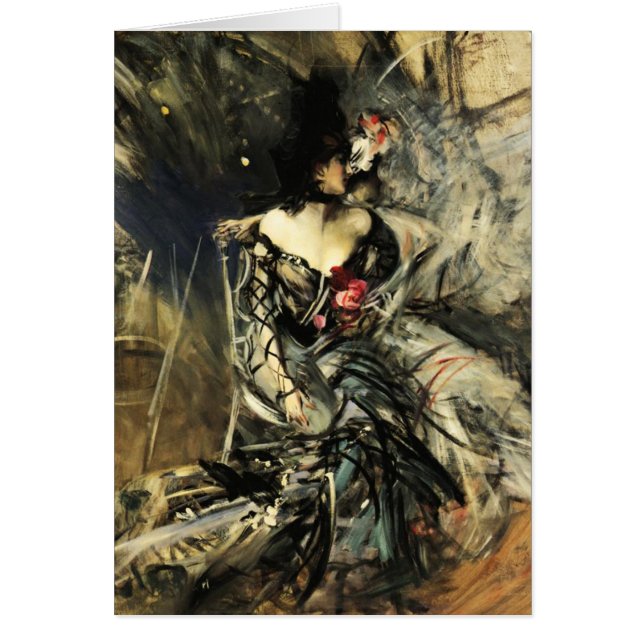 Spanish Dancer at the Rouge Postcard (Front)
