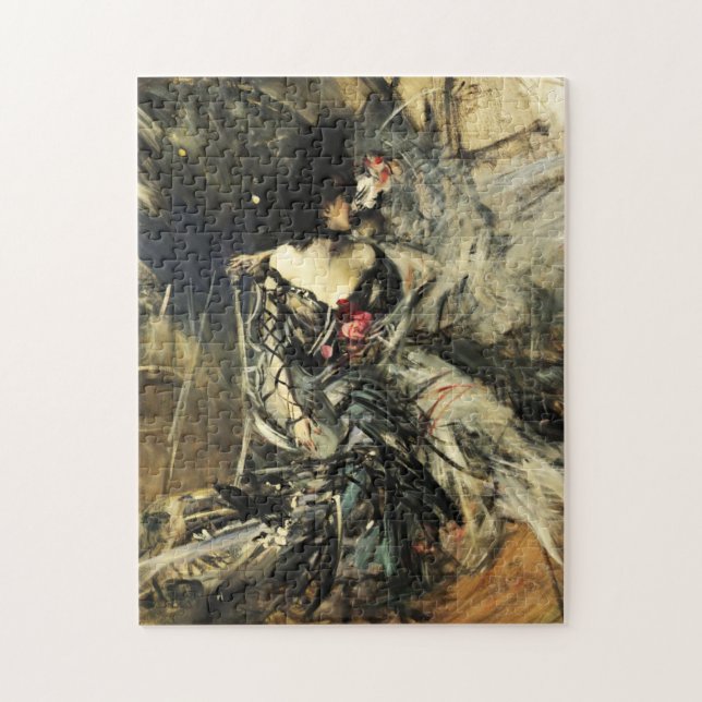 Spanish Dancer at the Rouge Puzzle (Vertical)