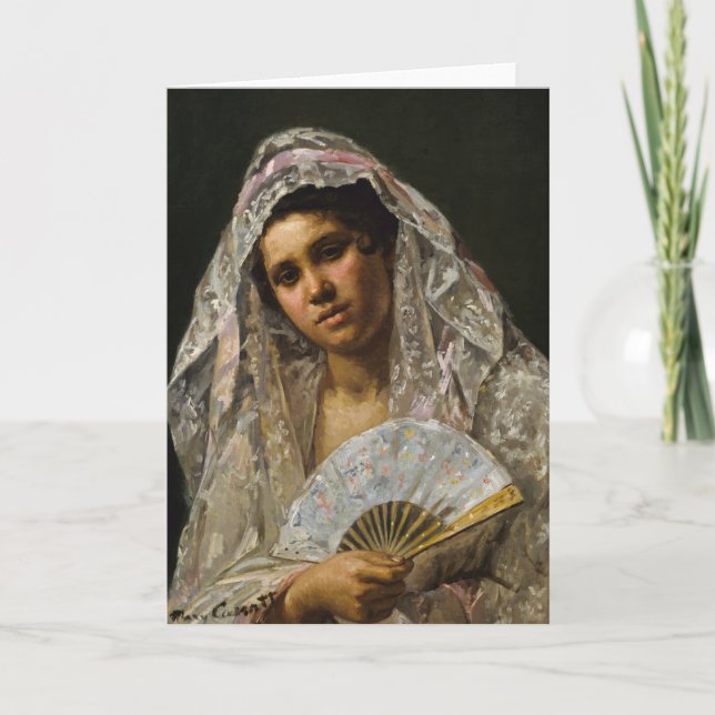 Spanish Dancer | Mary Cassatt Card (Front)