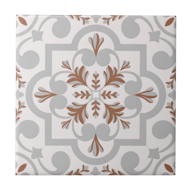 Spanish Design Decorative Tile (Front)