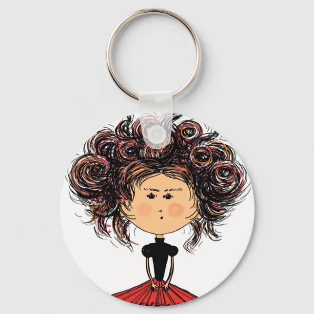 SPANISH DOLL KEYCHAIN (Front)