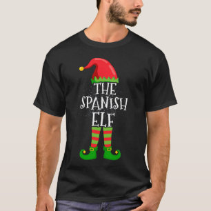 Spanish Elf Family Matching Christmas Group Funny T-Shirt