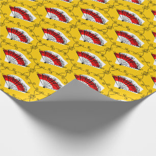 Spanish Fan Corners Multi wrapping paper