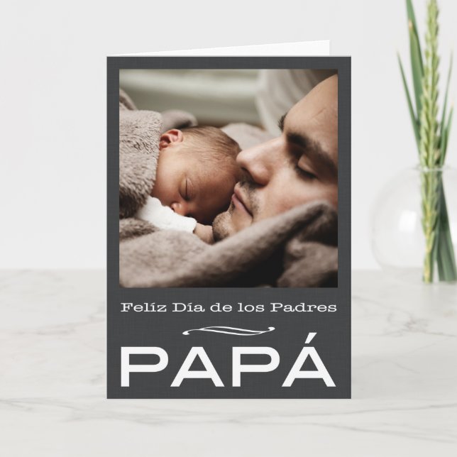 Spanish Father's Day Template (Front)