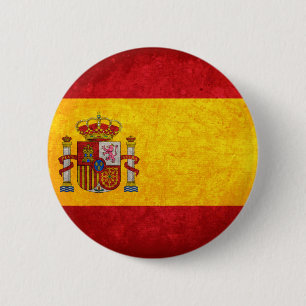 Spanish Flag 2 Inch Round Button