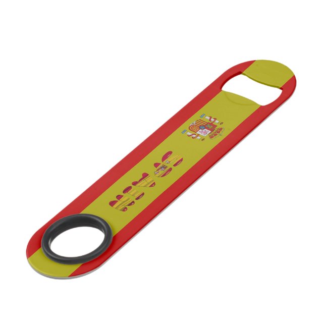 Spanish flag bar key (Front Angled)
