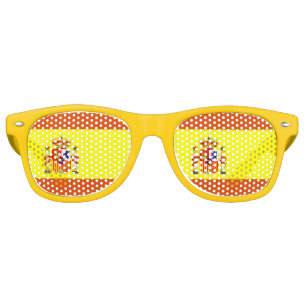 Spanish Flag Fun Sunglasses
