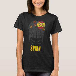 Spanish Flag Idea For Women & Kids Spain Flag Outf T-Shirt