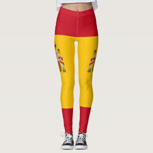 Spanish flag leggings