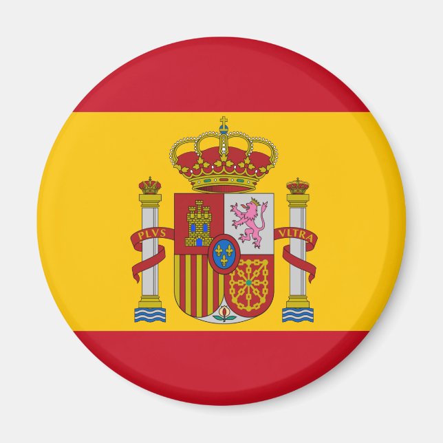Spanish flag magnet (Front)