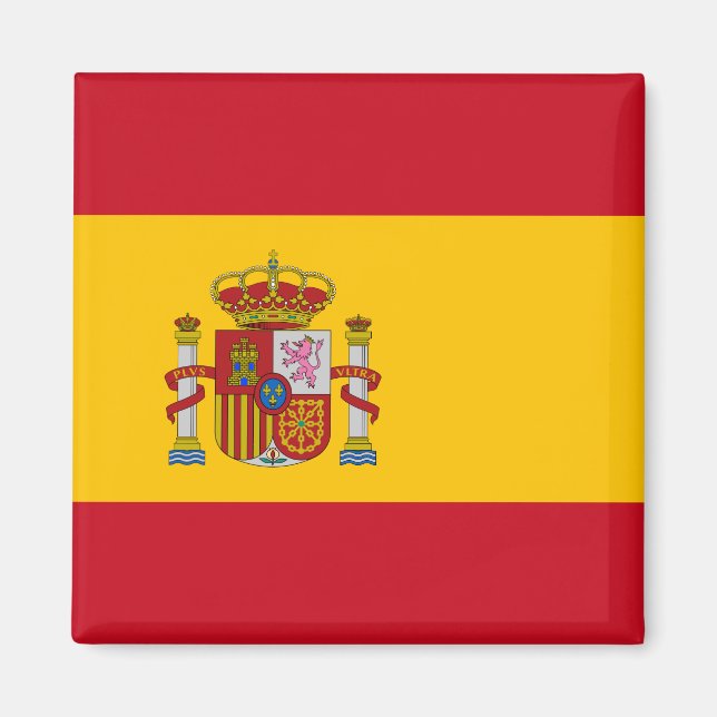 Spanish Flag Magnet (Front)
