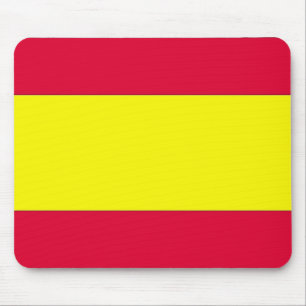 Spanish Flag Mouse Pad