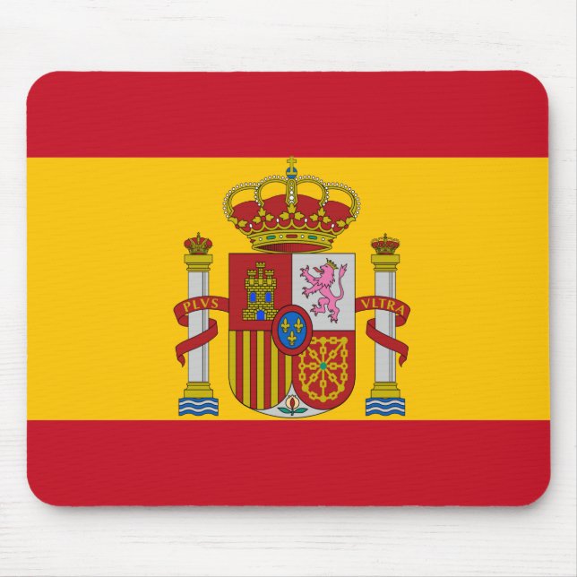 Spanish flag mouse pad (Front)