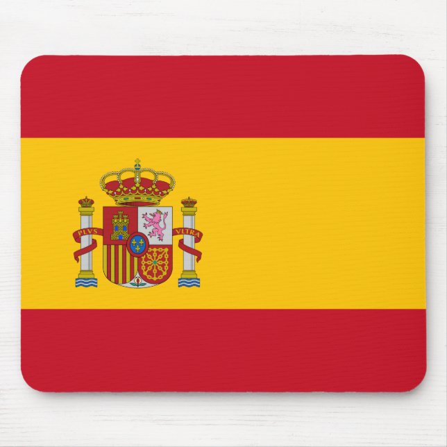 Spanish Flag Mouse Pad (Front)