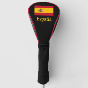 Spanish flag of Spain custom driver Golf Head Cover