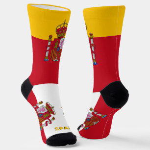 Spanish Flag Patriotic, Sustainable Spain Premium Socks