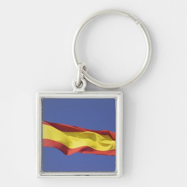 Spanish Flag RF) Keychain (Front)