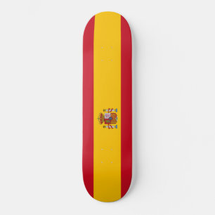 Spanish Flag Skateboard