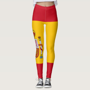 Spanish Flag (Spain) Leggings