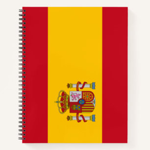 Spanish Flag (Spain) Notebook